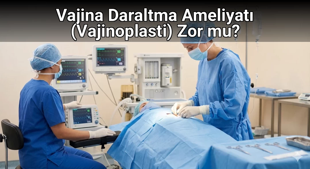Vajina Daraltma Ameliyatı (Vajinoplasti) Zor mu?